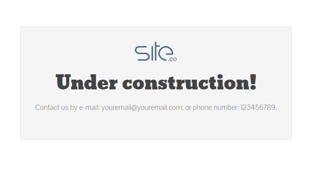 Coming soon page ready Coming soon page ready